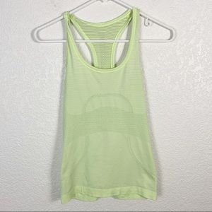 Lululemon Swiftly Tech Yellow Tank Top 4